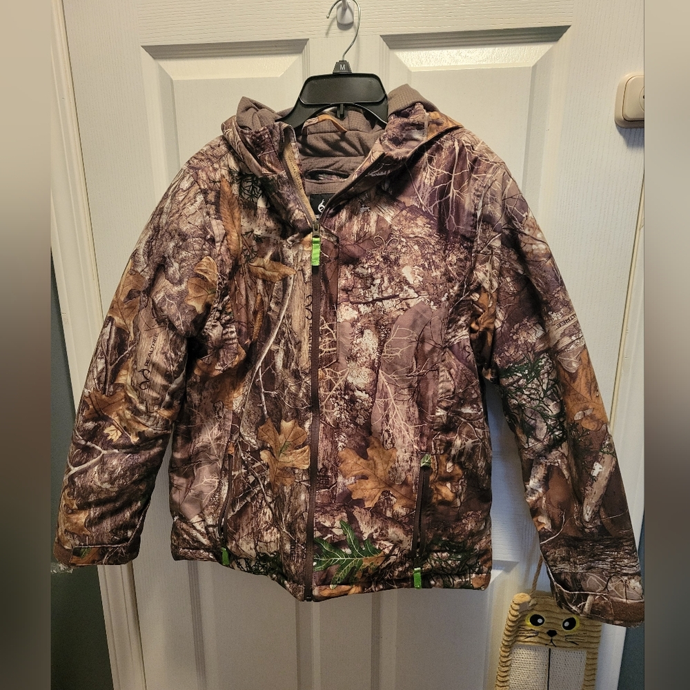 Realtree Youth 2XL Hunting Coat Camo Camouflage